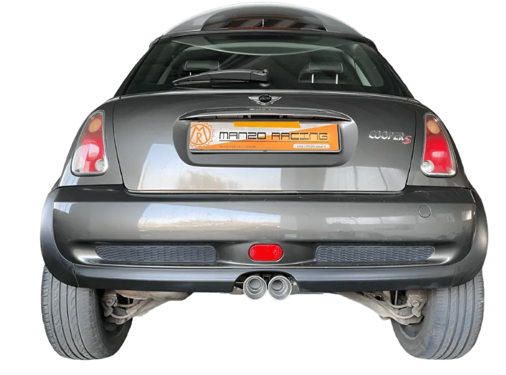 scarico aperto mini cooper s r53